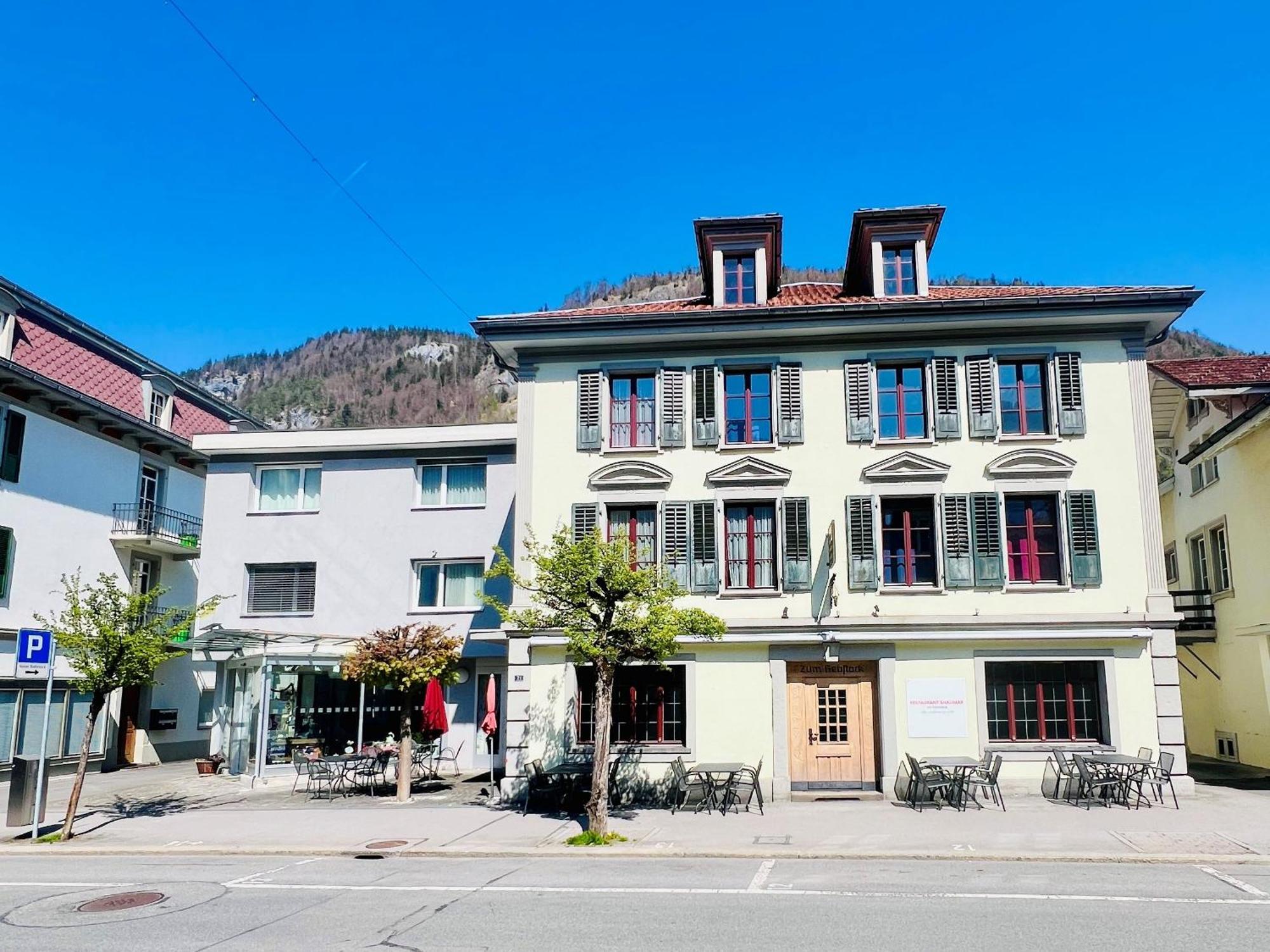 Hotel Rebstock Meiringen Exterior foto