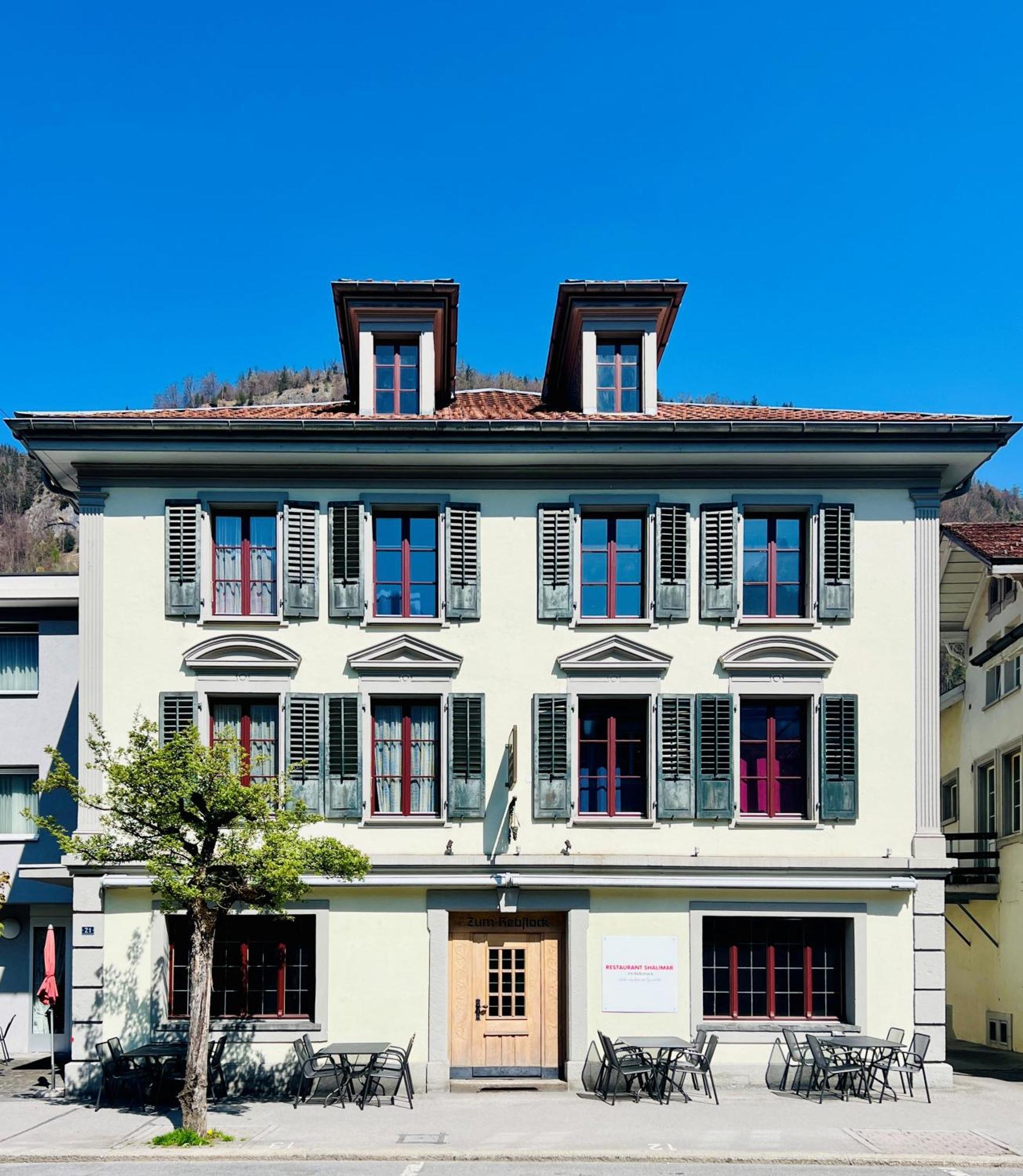 Hotel Rebstock Meiringen Exterior foto